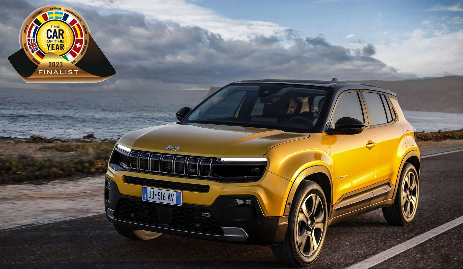 Новий повністю електричний JEEP Avenger стає фіналістом Car of the Year 2023!