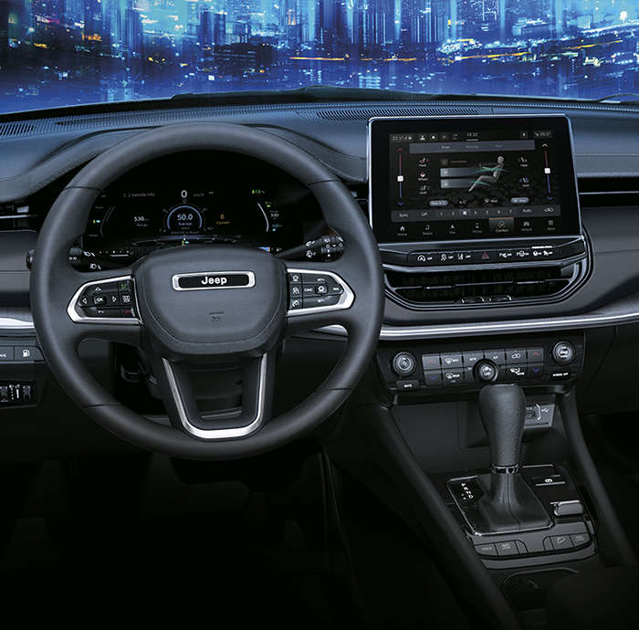 Jeep Compass, інтер’єр салону
