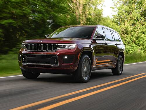 Grand Cherokee, вигляд спереду